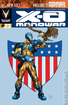 Variant Cover for X-O Manowar #23