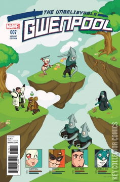 Variant Cover for Unbelievable Gwenpool #7