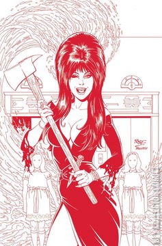 Variant Cover for Elvira In Horrorland #2