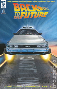 Variant Cover for Back to the Future #7