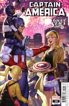 Variant Cover for Captain America #19