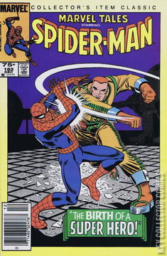 Variant Cover for Marvel Tales #182