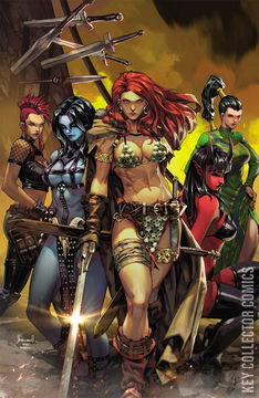 Variant Cover for Red Sonja: Age of Chaos #3