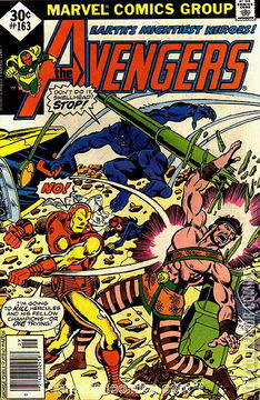 Variant Cover for Avengers, The #163