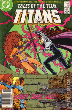 Variant Cover for Tales of the Teen Titans #83