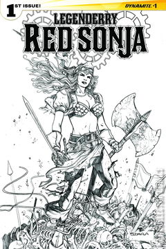 Variant Cover for Legenderry: Red Sonja #1