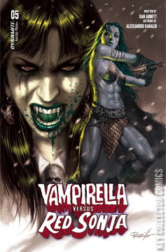 Variant Cover for Vampirella vs. Red Sonja #5