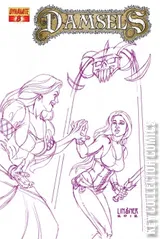 Variant Cover for Damsels #8