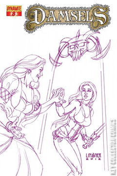 Variant Cover for Damsels #8