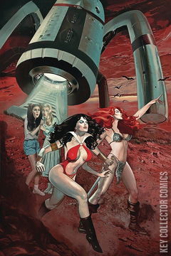 Variant Cover for Red Sonja and Vampirella Meet Betty and Veronica #9