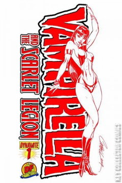 Variant Cover for Vampirella and the Scarlet Legion #1