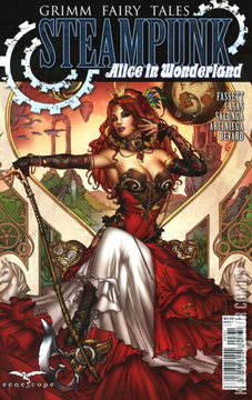 Variant Cover for Grimm Fairy Tales Presents: Steampunk - Alice In Wonderland #1