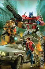 Variant Cover for Transformers / Back to the Future #1