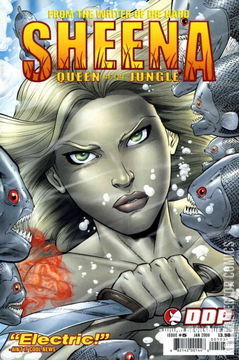 Variant Cover for Sheena, Queen of the Jungle #5