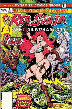 Variant Cover for Red Sonja #1