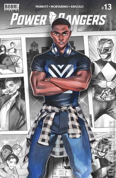 Variant Cover for Power Rangers #13