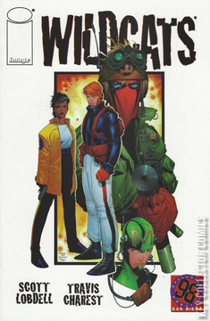 Variant Cover for Danger Girl / WildCats San Diego Preview #1