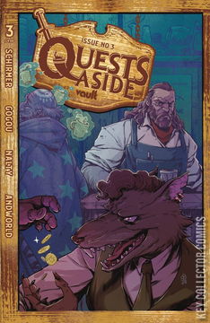Variant Cover for Quests Aside #3
