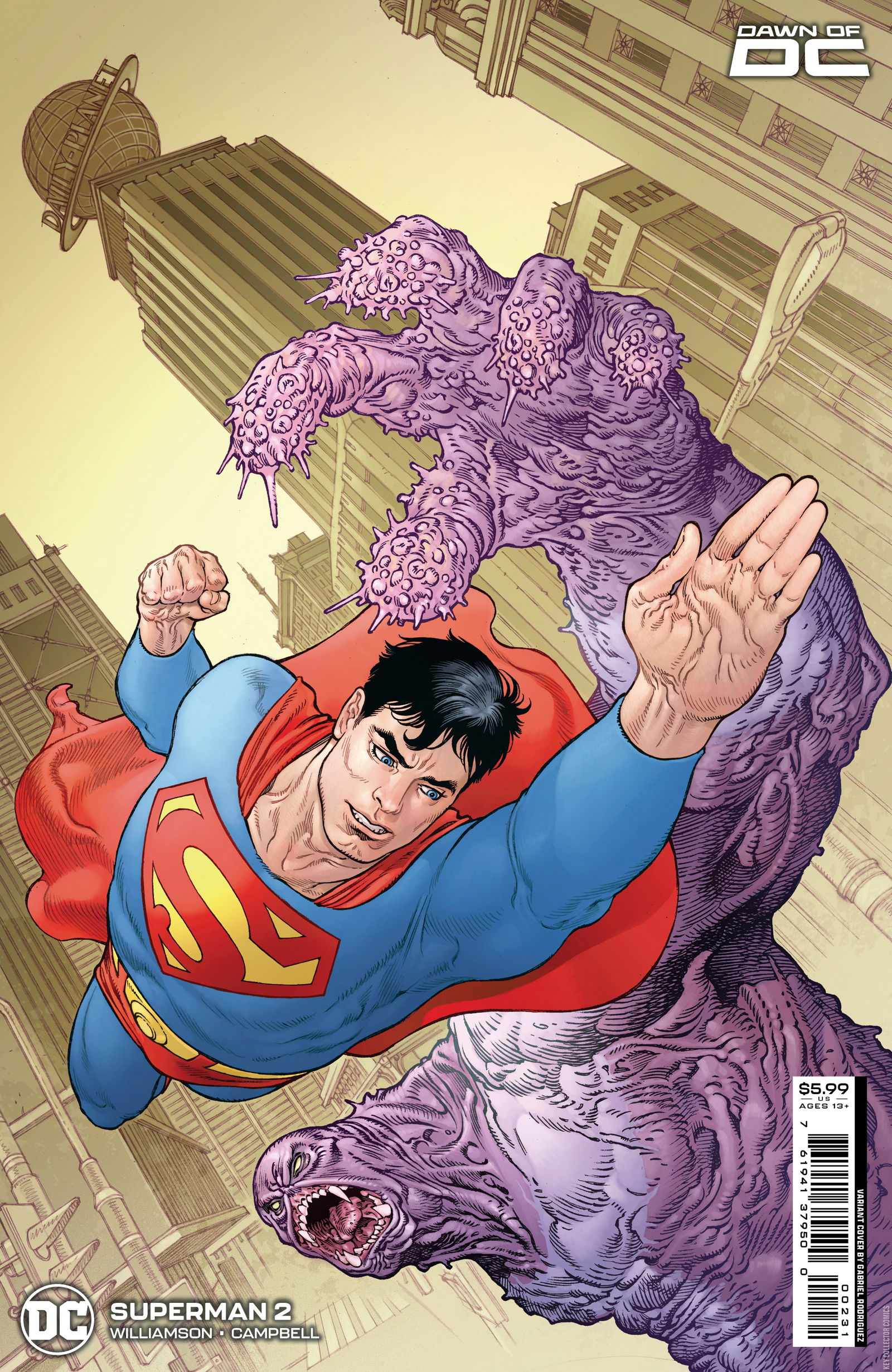 Variant Cover for Superman #2