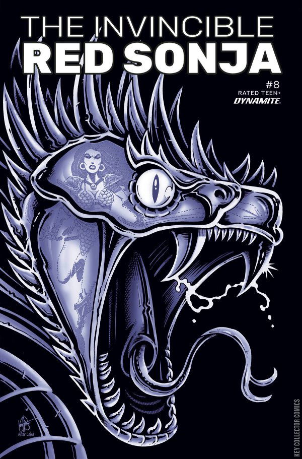 Variant Cover for Invincible Red Sonja #8