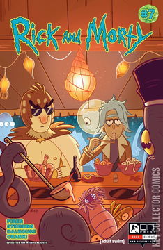 Variant Cover for Rick and Morty #7