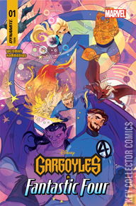 Variant Cover for Gargoyles x Fantastic Four #1
