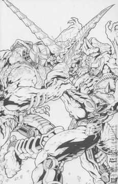 Variant Cover for Transformers: Beast Wars - The Gathering #4