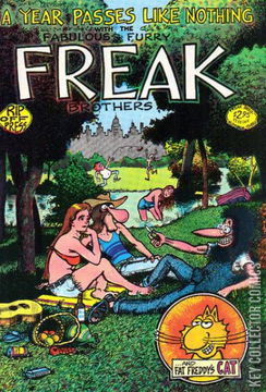 Variant Cover for The Fabulous Furry Freak Brothers #3