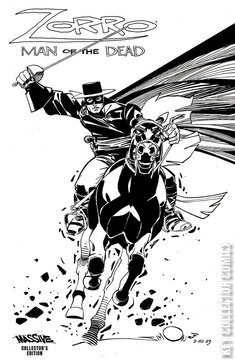 Variant Cover for Zorro: Man of the Dead #2