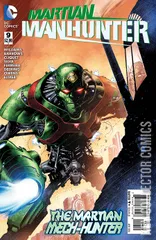 Cover for Martian Manhunter #9