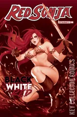 Variant Cover for Red Sonja: Black, White, Red #6