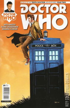 Variant Cover for Doctor Who: The Tenth Doctor - Year Two #5