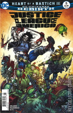 Variant Cover for Justice League of America #5