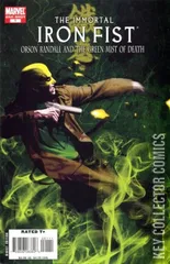 Cover for Immortal Iron Fist: Orson Randall and the Green Mist of Death, The #1