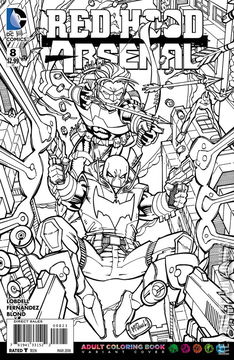 Variant Cover for Red Hood / Arsenal #8