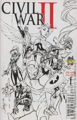Variant Cover for Civil War II #1