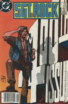 Variant Cover for Sgt. Rock #400