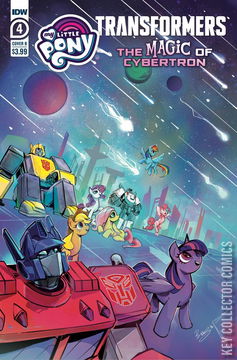 Variant Cover for My Little Pony / Transformers: The Magic of Cybertron #4