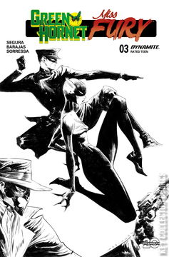 Variant Cover for Green Hornet / Miss Fury #3