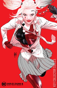 Variant Cover for Harley Quinn: Black, White, Redder #1