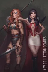 Variant Cover for Vampirella / Red Sonja #9