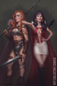 Variant Cover for Vampirella / Red Sonja #9