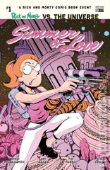 Variant Cover for Rick and Morty vs. the Universe: Summer of Love #1