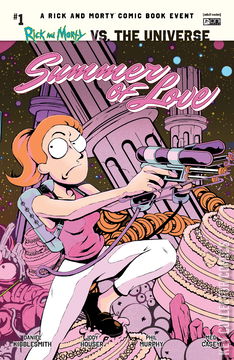 Variant Cover for Rick and Morty vs. the Universe: Summer of Love #1