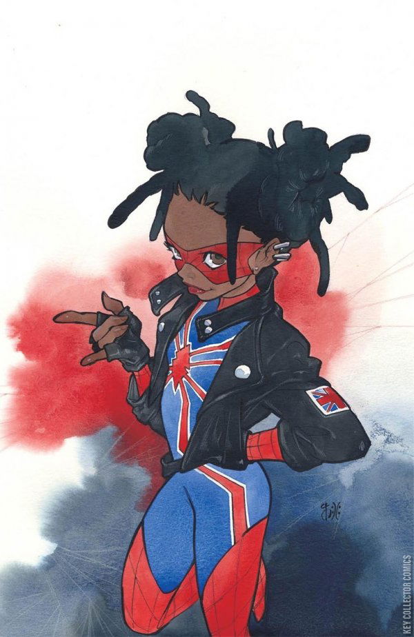 Cover art for Edge of Spider-Verse #2 