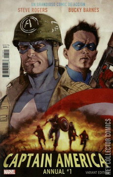 Variant Cover for Captain America Annual #1