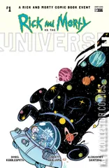 Variant Cover for Rick and Morty vs. the Universe #1