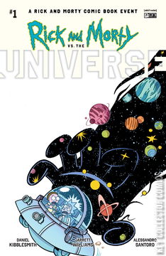 Variant Cover for Rick and Morty vs. the Universe #1