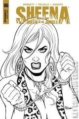 Variant Cover for Sheena, Queen of the Jungle #6