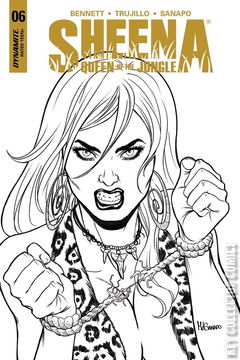 Variant Cover for Sheena, Queen of the Jungle #6